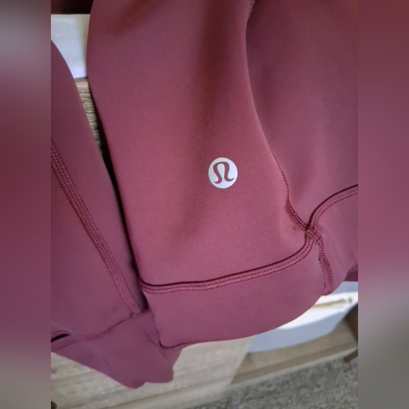 Lululemon Every Journey Long Sleeve Zip Hoodie Spacer Jacket In Garnet Red 6 - Picture 11 of 11